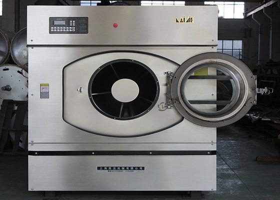 100kg Industrial Washer Extractor Double Drain System High Spin Commercial Laundry Washing Machine